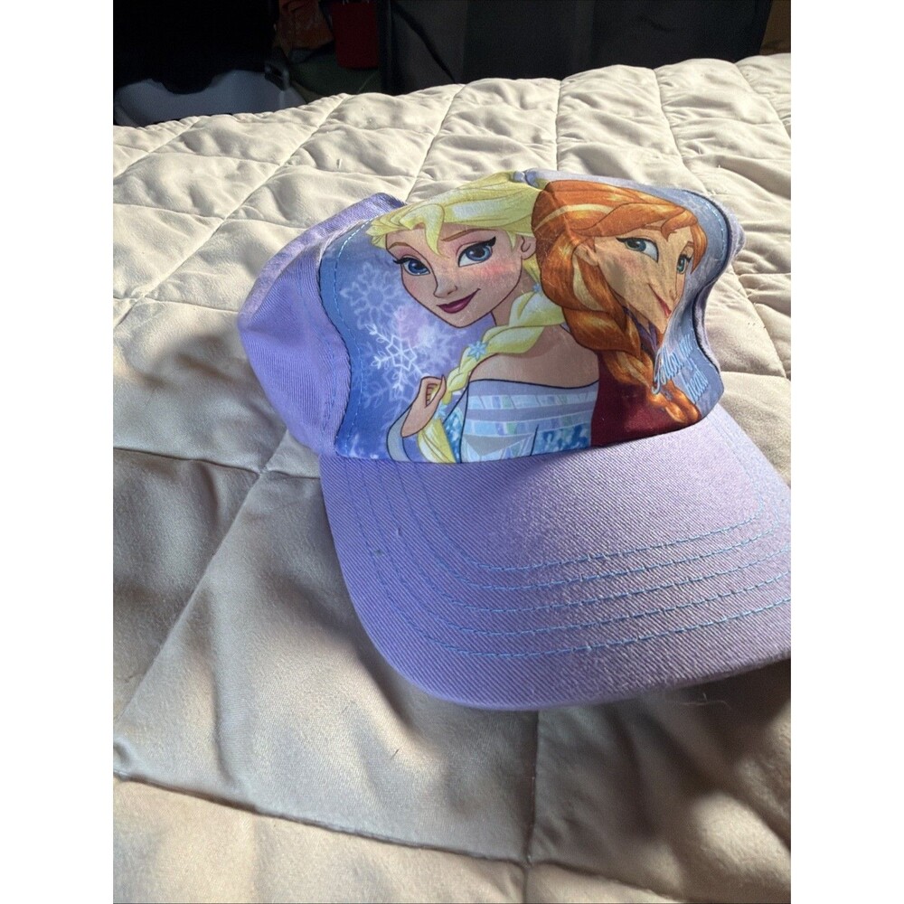 Disney Frozen Princess Elsa Anna Kids Baseball Cap ~ Adjustable (ages 2-7)
